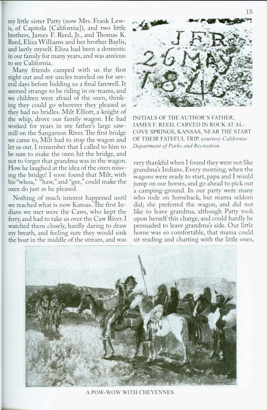 ACROSS THE PLAINS IN THE DONNER PARTY: a personal narrative of the overland trip to California, 1846-47. VIST0099h